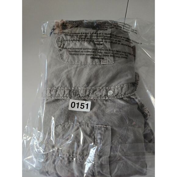 Natural Reflections Gray Long Sleeve Button Shirt Emroidered Size Large - Picture 10 of 10